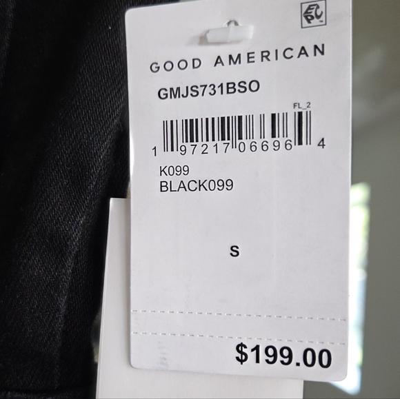 Good American Fit for Success Black Denim Jumpsuit - Picture 11 of 12